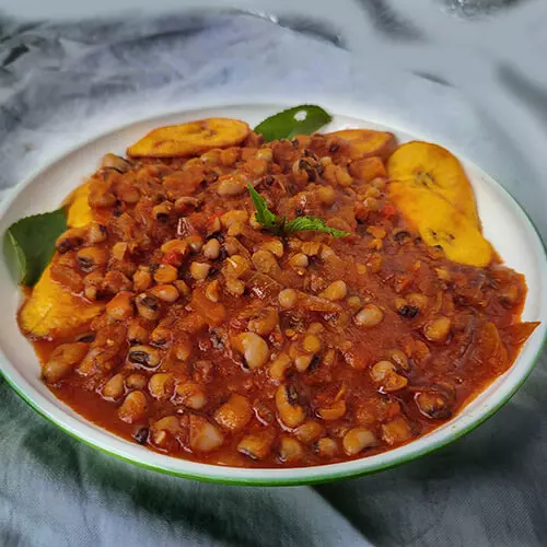 Beans and Fried Plantain